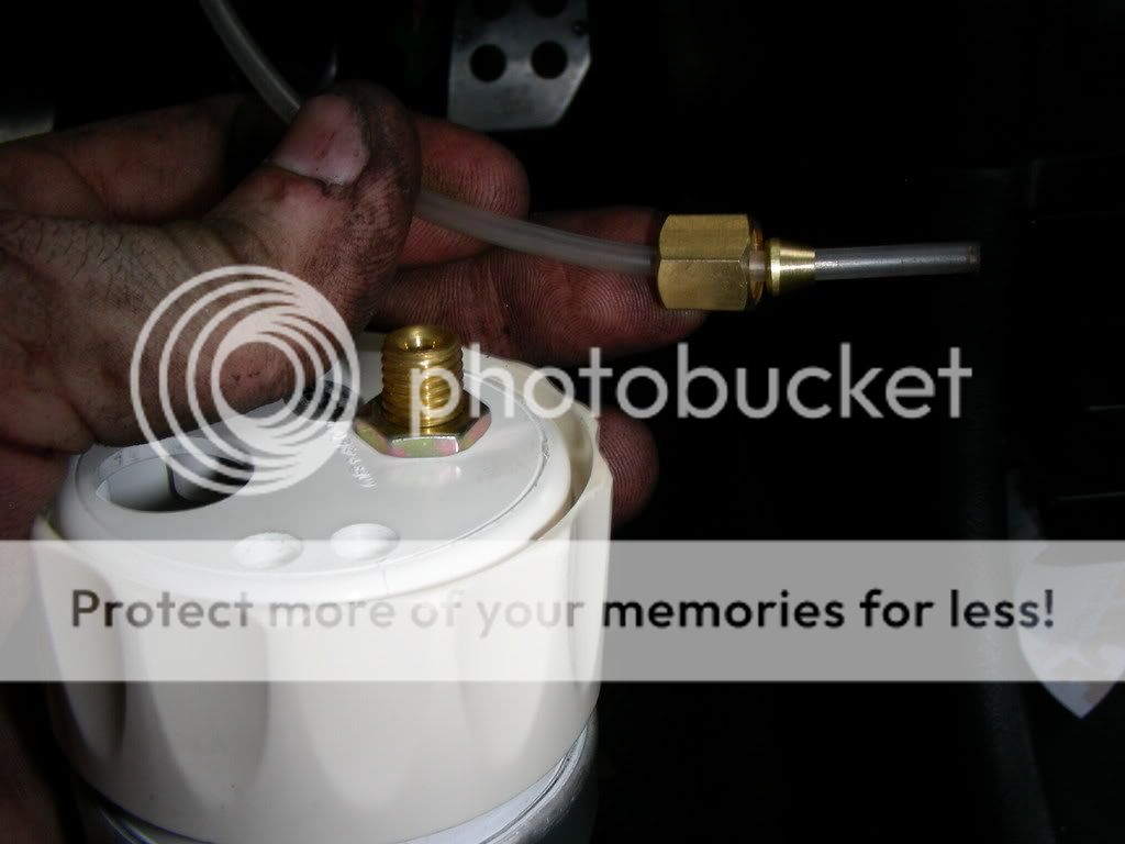 DIY Manual oil pressure gauge install HondaTech Honda Forum